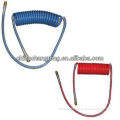 Air brake coiled hose,truck trailer parts - AIR COILS,nylon air coils spirals